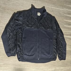 Cinch Navy Black Quilted Mens Jacket XXL
